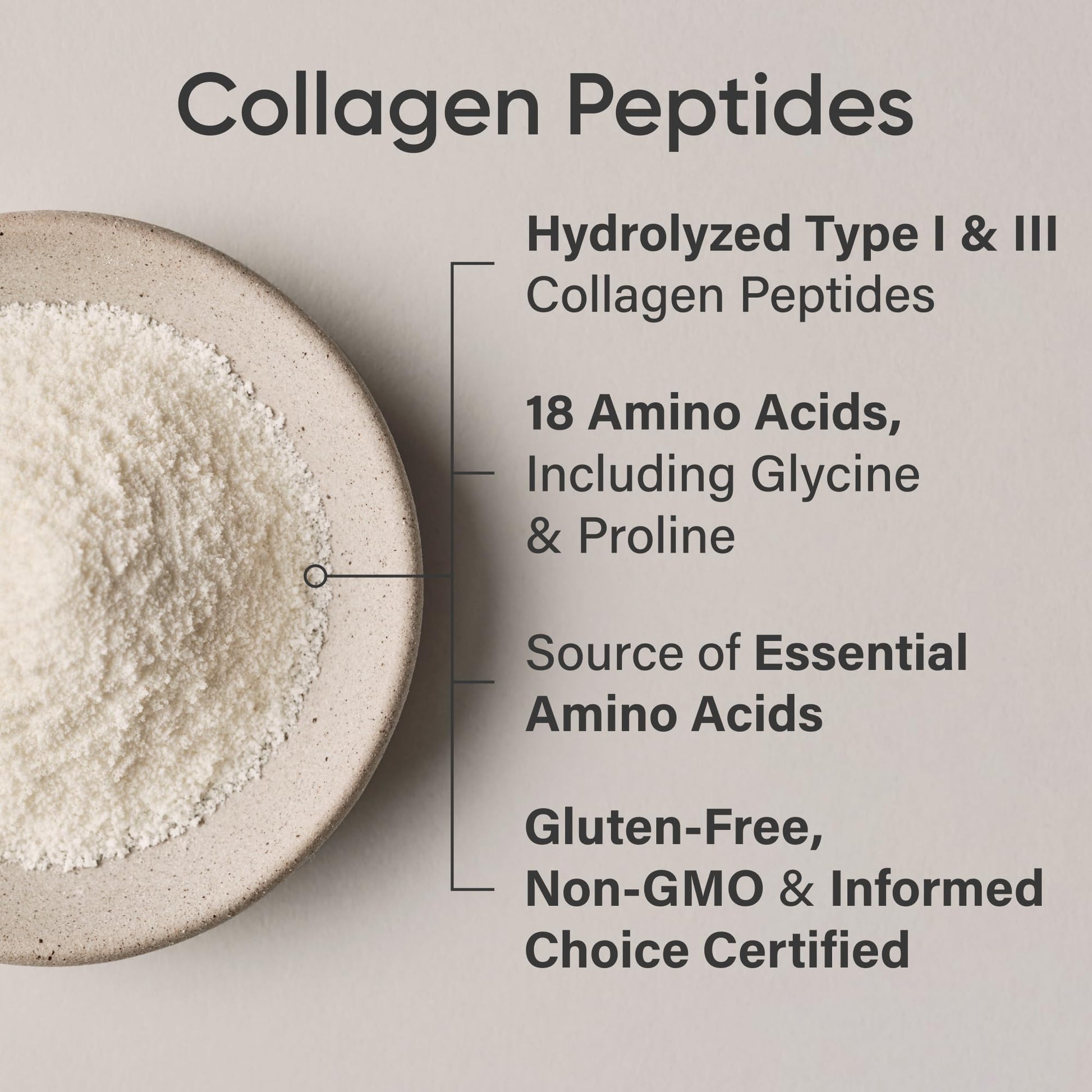 Sports Research® Premium Collagen Peptides Powder (32oz Jar) | Grass-Fed, Certified Paleo Friendly, Non-GMO and Gluten Free - Unflavored and Easy to Mix