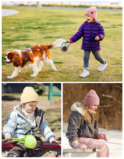 Wmcaps Kids Beanie Winter Hat, Knit Toddler Toque for Boys Girls 🍁 All In One Marketplace Canada