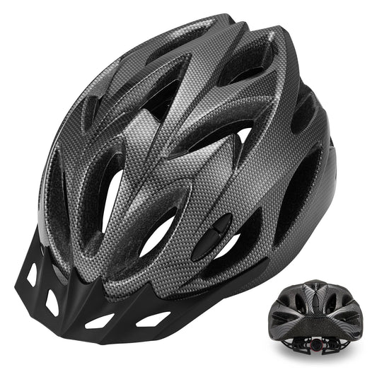 Zacro Bike Helmet Adult Men Women - CPSC Safety Certified Lightweight Bicycle Helmet with Detachable Sun Visor, Mountain Bike Helmet Suitable for Men Women Adults Youth
