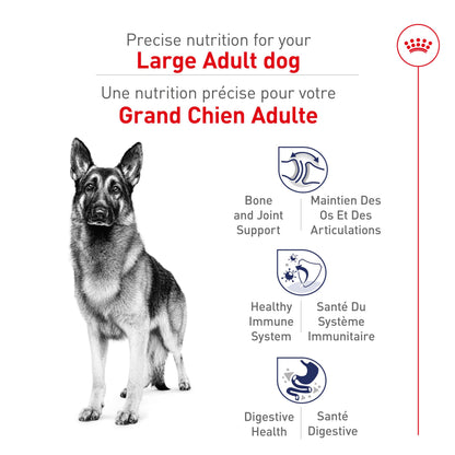 Royal Canin Large Breed Adult Dry Dog Food, 30 lb Bag ROYAL CANIN