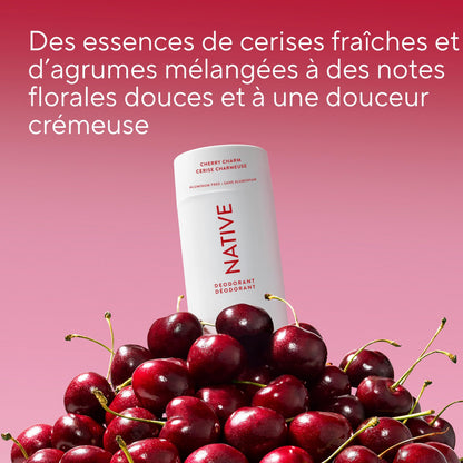 Native Aluminum-Free Deodorant, 72-Hour Protection, Cherry Charm, 75 g