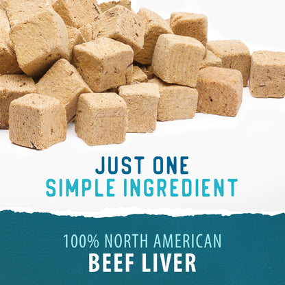Caledon Farms, Value Pack Freeze Dried Beef Liver Bites, 355 g, Dog Treats