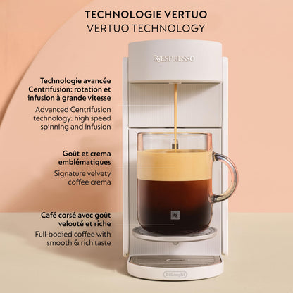 Nespresso Vertuo Up Coffee and Espresso Machine Pearl White