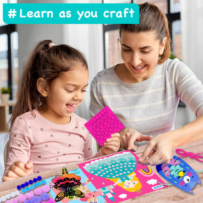 EZCRA Unicorn Craft Kits for Kids 4-8 - 21 Fantasy Projects, All-in-One Box 🍁 All In One Marketplace Canada