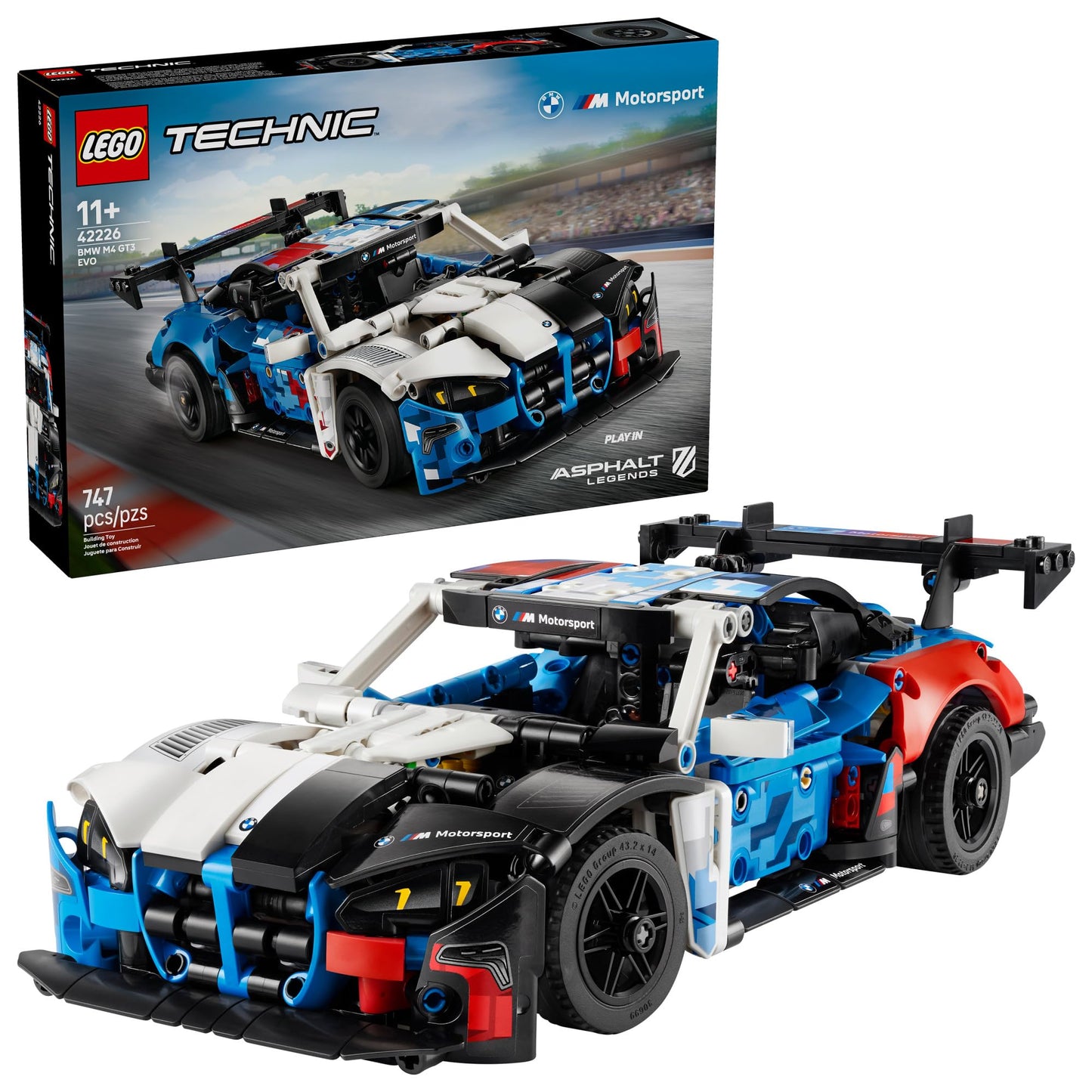 LEGO Technic BMW M4 GT3 EVO Race Car Toy - Building Toy for Boys & Girls, Ages 11+ - Model Car Display Kit for Bedroom Decor - Gift for Birthdays - 42226 🍁 All In One Marketplace Canada