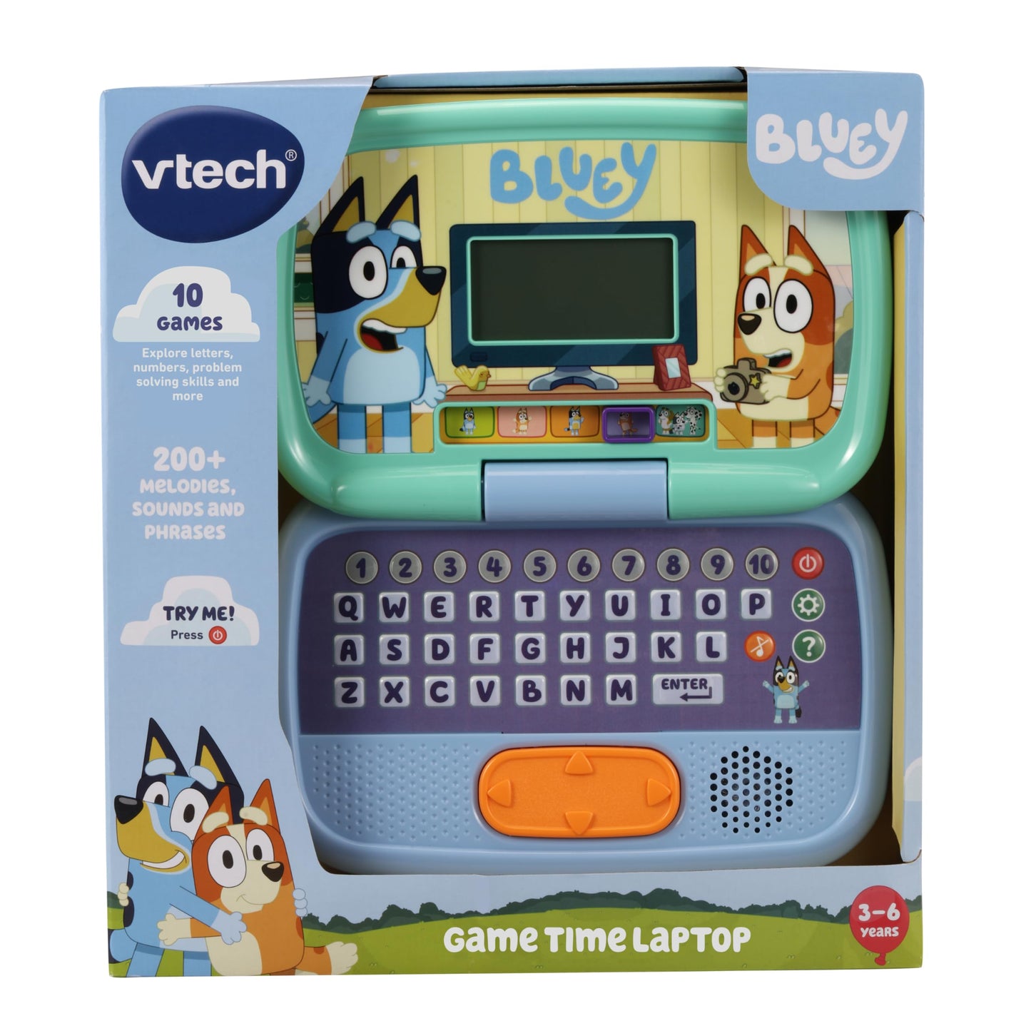 VTech Bluey Game Time Laptop (English Version) VTech