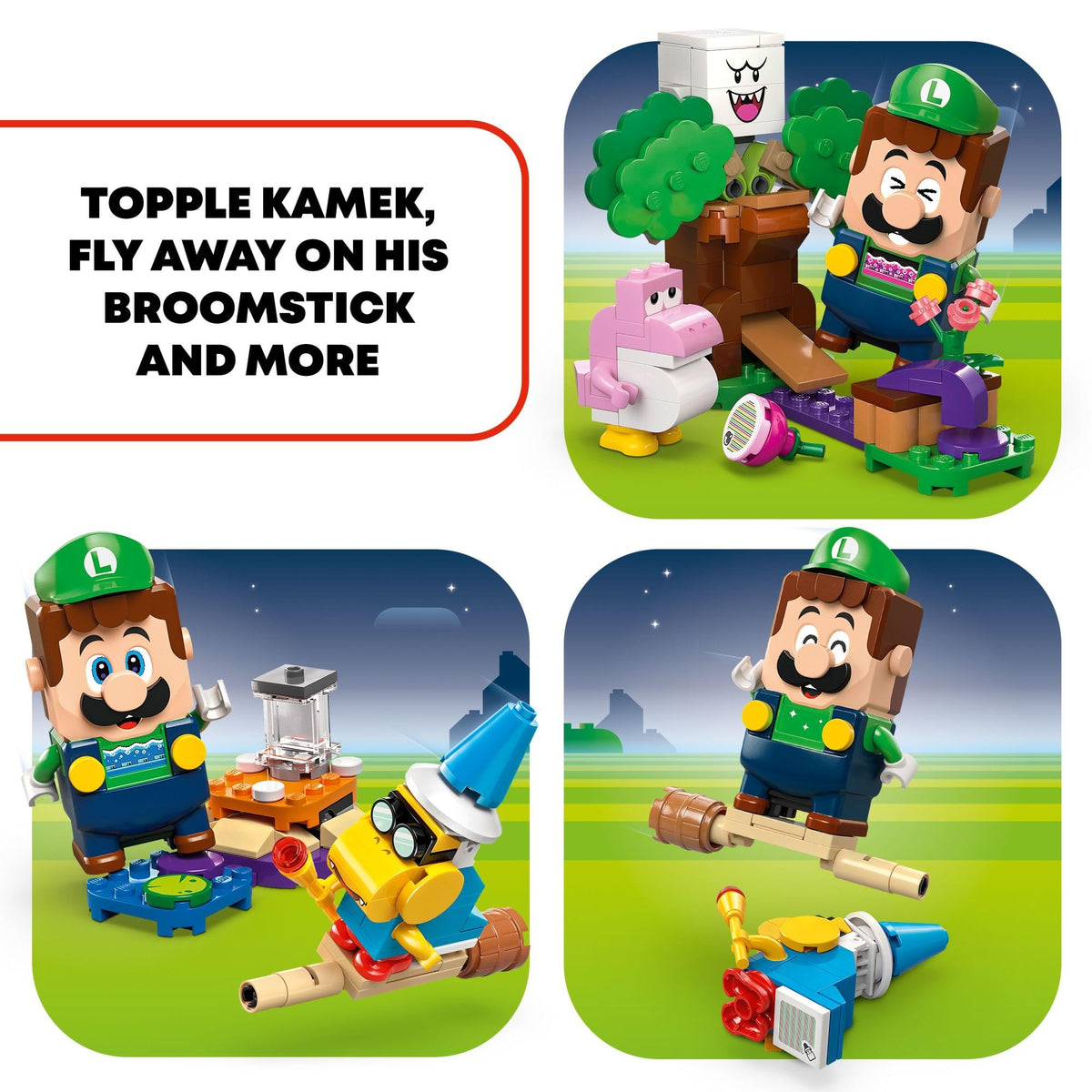 LEGO Super Mario LEGO Super Mario Adventures with Interactive Luigi Toy - Building Toys for Kids, Boys & Girls, Ages 6+ - Nintendo Birthday Gift Idea with 4 Figures - 71440