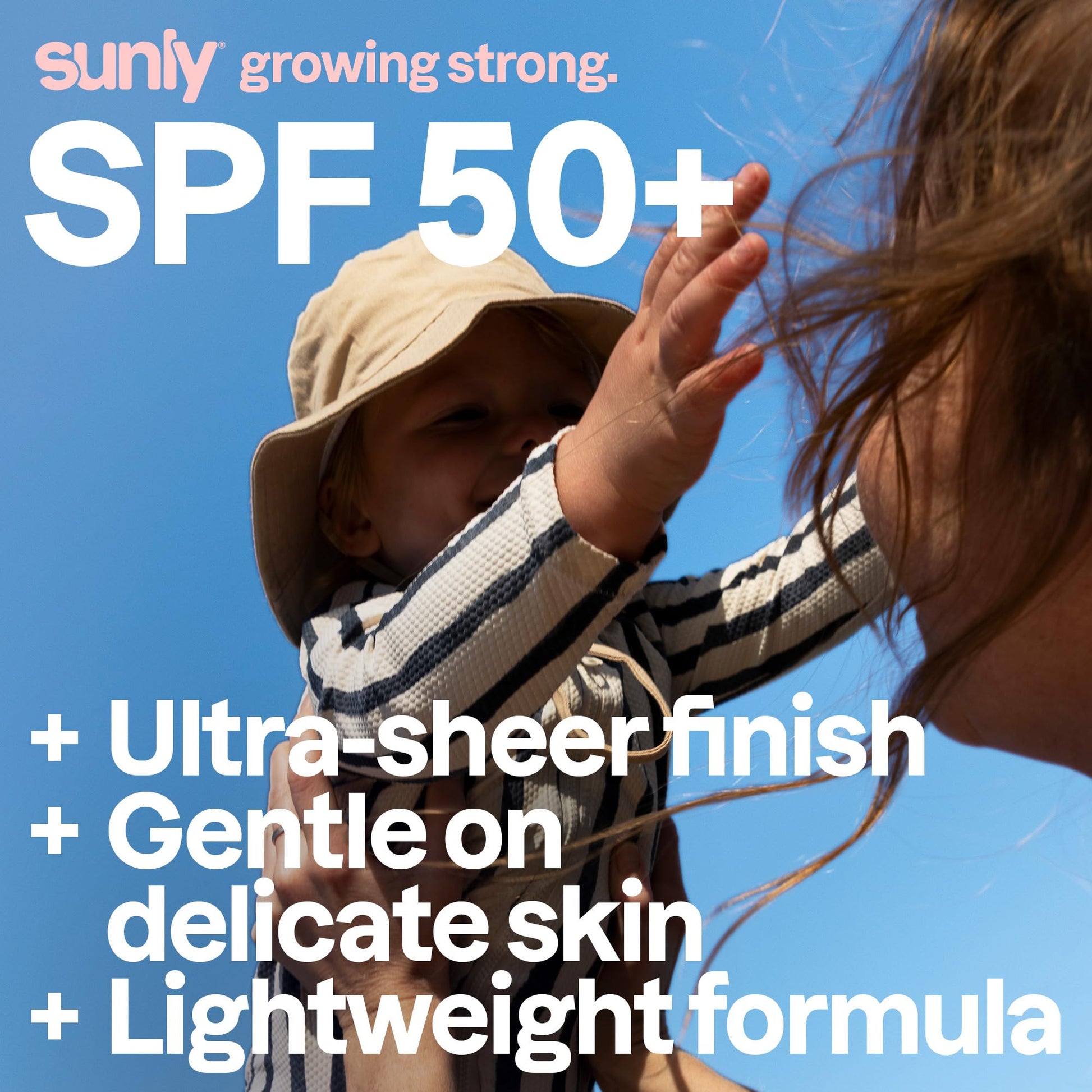 ATTITUDE Baby Mineral Sunscreen Lightweight Lotion SPF 50, Broad Spectrum Zinc Oxide, EWG Verified, Non-Nano, Water-Resistant 80 Minutes, Non-Greasy for Face & Body, Vegan, Unscented, 80 grams - Available at All In One Marketplace Canada