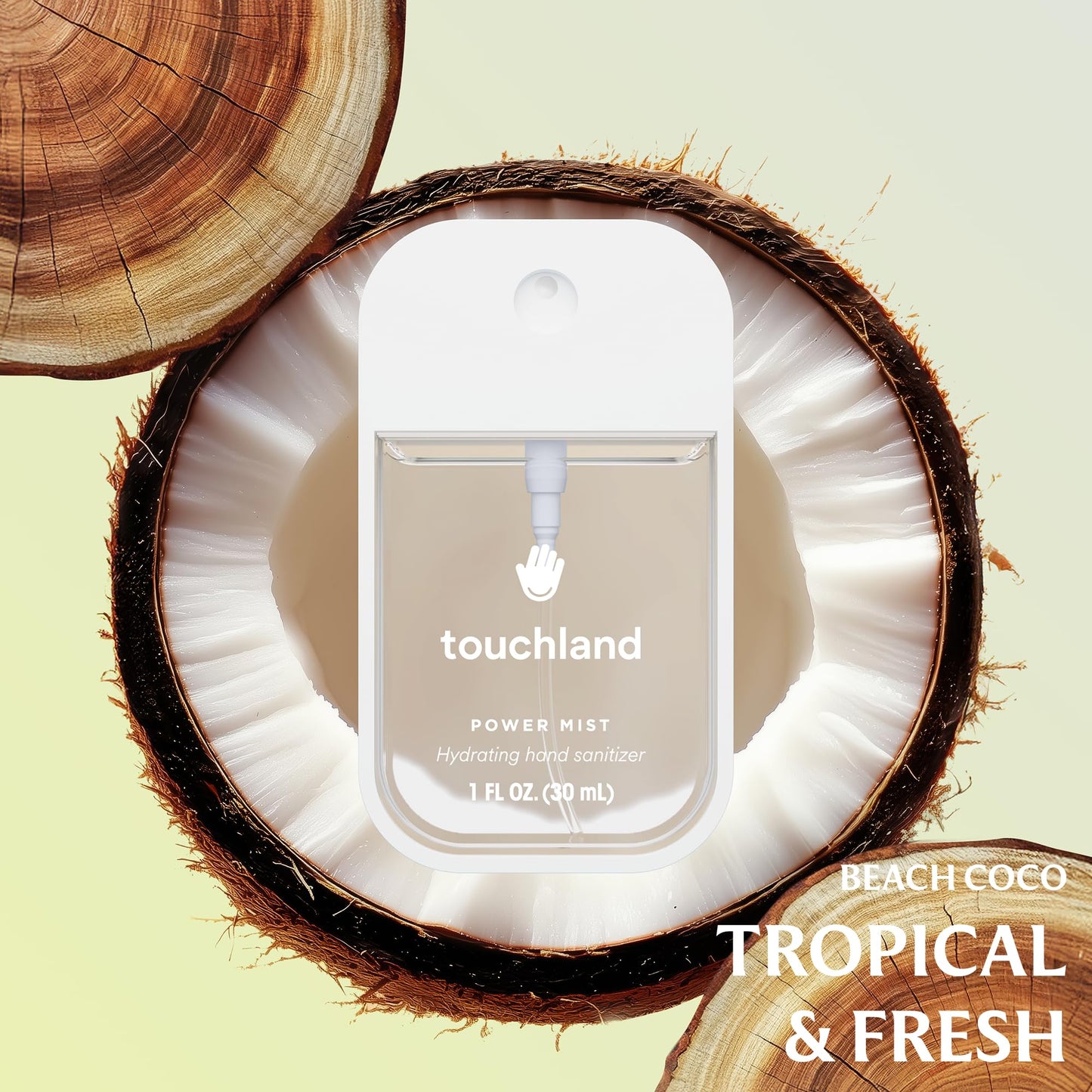 Touchland Hand Sanitizer Spray, Floral Trio - 3 x 1 FL OZ