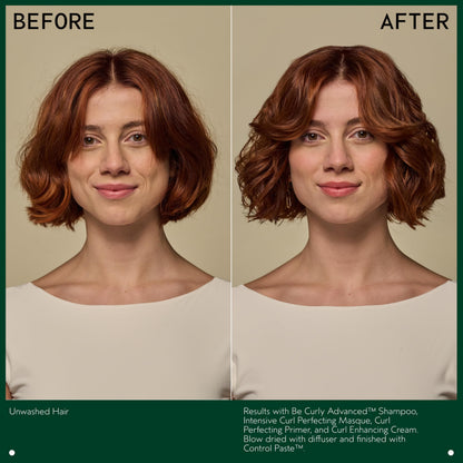 Aveda Be Curly Advanced Curl Enhancer Cream | Defines Curly and Wavy Hair | Reduces Frizz, Adds Shine | Silicone Free | 98% Naturally Derived*, 200ml - Available at All In One Marketplace Canada