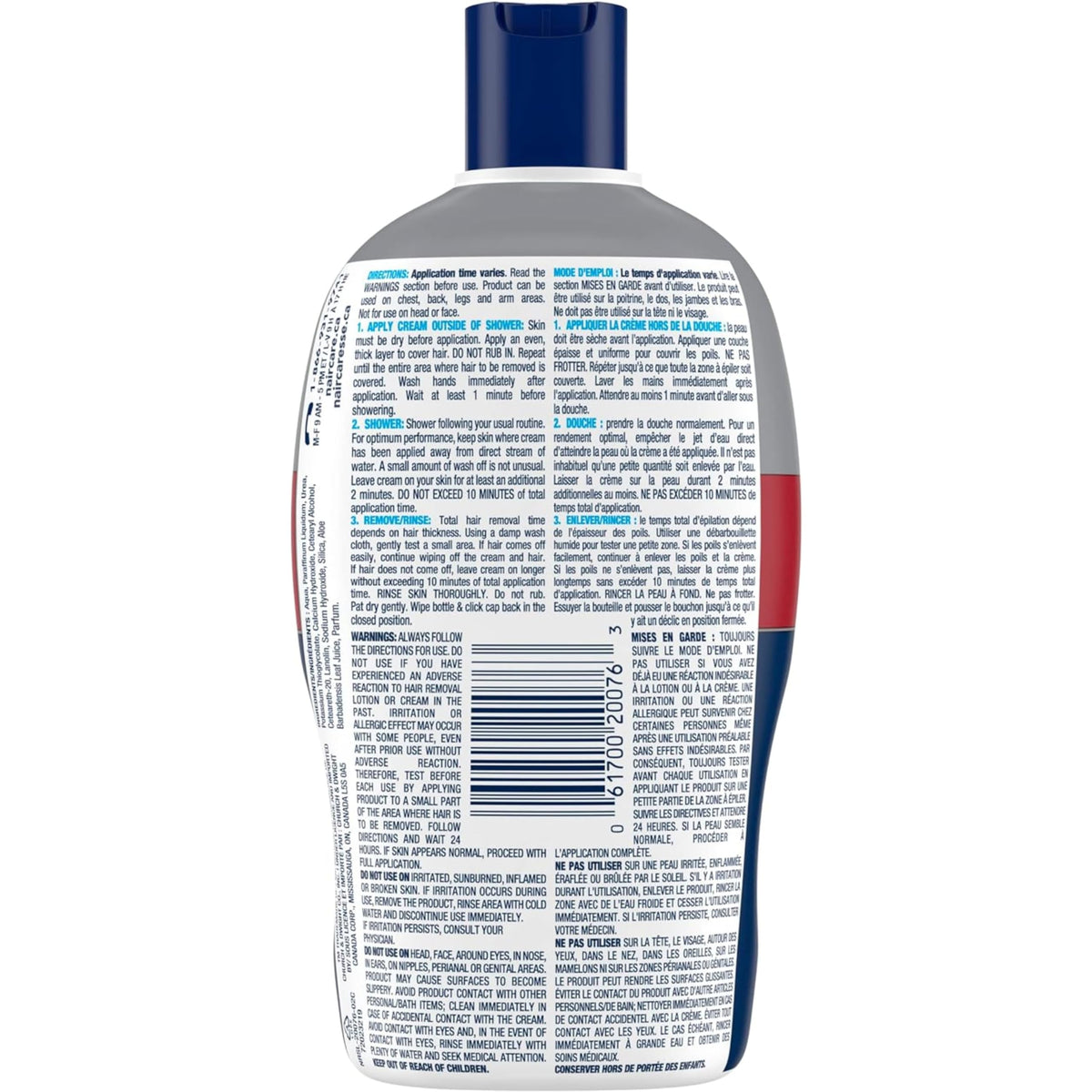 Nair Men Hair Remover Cream for Chest, Back, Legs & Arms, 312 g