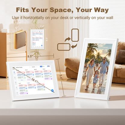 Telonixium Smart Digital Calendar, 10.1" Touch Screen Family Planner 🍁 All In One Marketplace Canada
