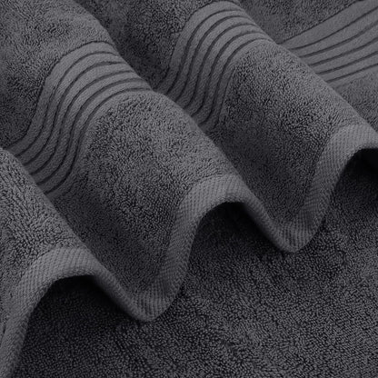 Utopia Towels Premium 100% Combed Ring Spun Cotton Bath Towels, Ultra Soft and Highly Absorbent, 27 by 54 inches, Large Bath Towels, 4 Pack, Grey