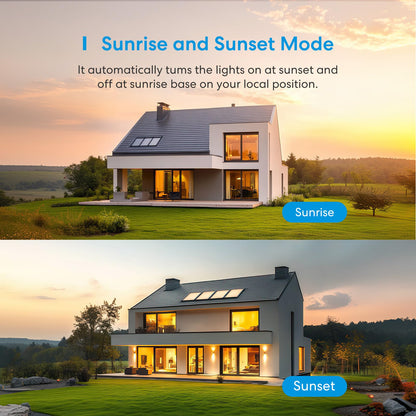 meross Smart Dimmer Switch, Single Pole Smart Switch for LED Light, Neutral Wire Required, Compatible with Apple HomeKit, Alexa, Hey Google and SmartThings, 2.4GHz Wi-Fi, No Hub Required, 2 Pack meross