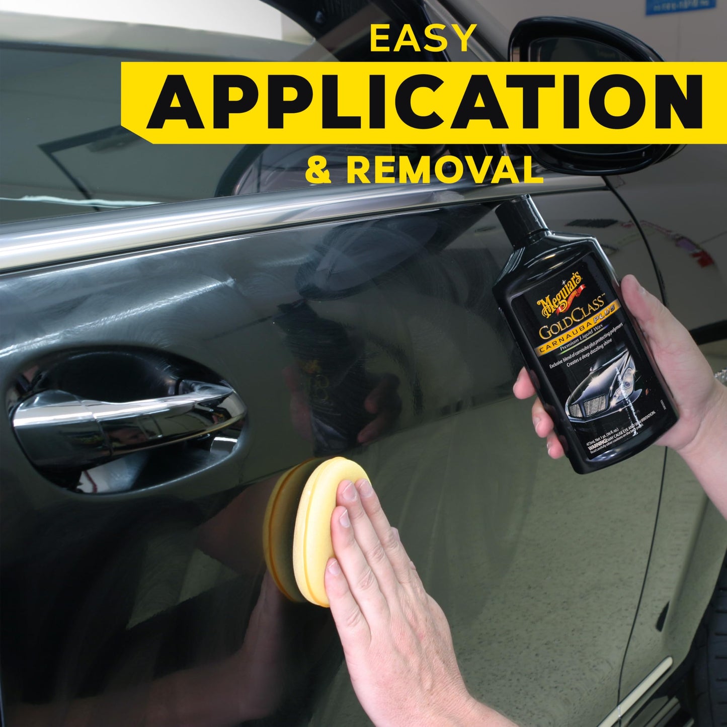 Meguiar's Gold Class Carnauba Plus Premium Liquid Wax Kit, Car Detailing Kit with a Pure Carnauba Wax Blend and a Foam Applicator Pad for Keeping Glossy Paint Protected Like a Pro, 16 Oz Bottle 🍁 All In One Marketplace Canada