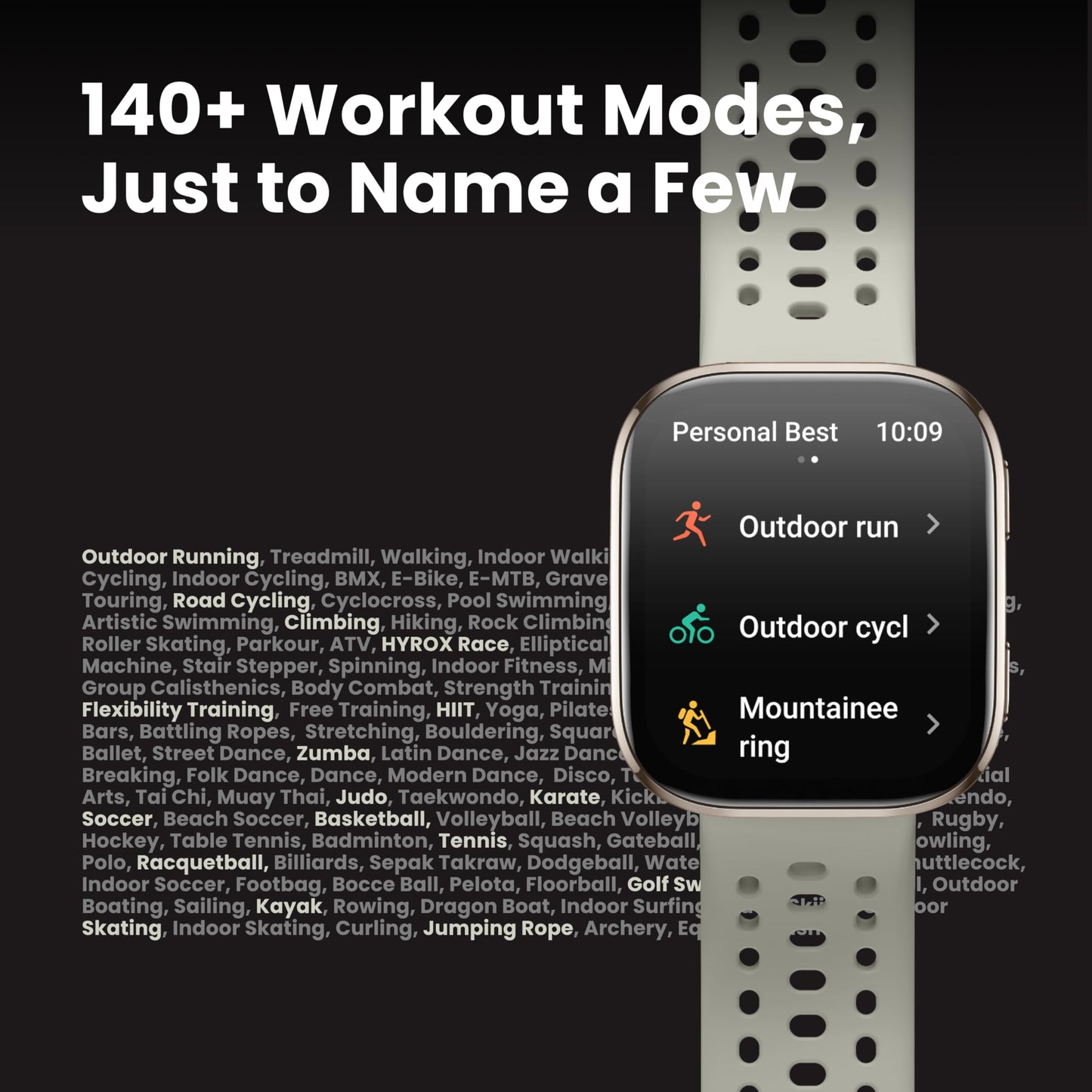 Amazfit Bip 6 Smart Watch 46mm, 14 Day Battery, 1.97" AMOLED Display, GPS & Free Maps, AI, Bluetooth Call & Text, Health, Fitness & Sleep Tracker, 140+ Workout Modes, 5 ATM Water-Resistance, Black - Available at All In One Marketplace Canada