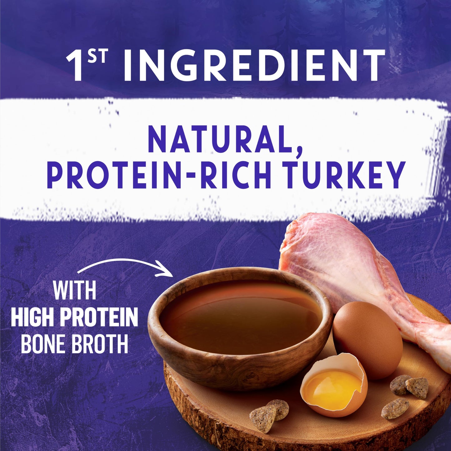 Beyond Wild Dry Dog Food, Turkey, Egg & Bone Broth 4.5kg Beyond