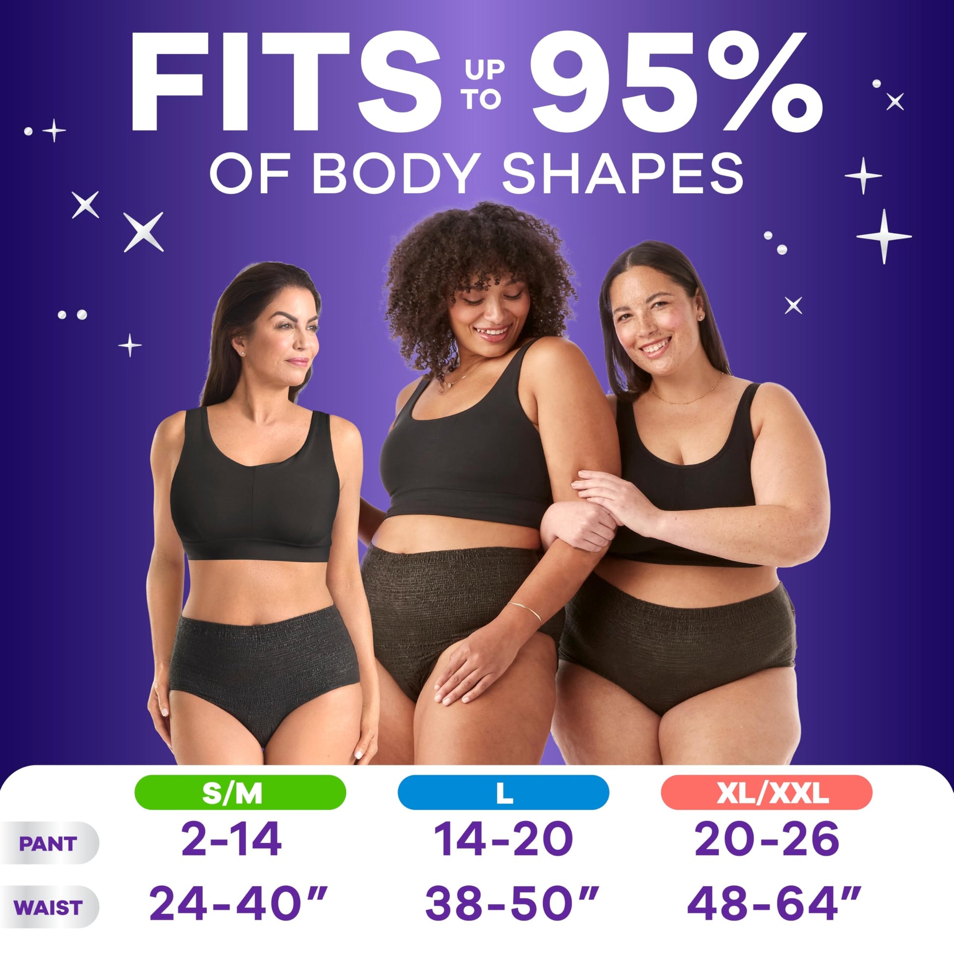 Always Discreet Night, Reimagined Adult Diapers for Women, Overnight Incontinence Underwear L, 14 Count - Available at All In One Marketplace Canada
