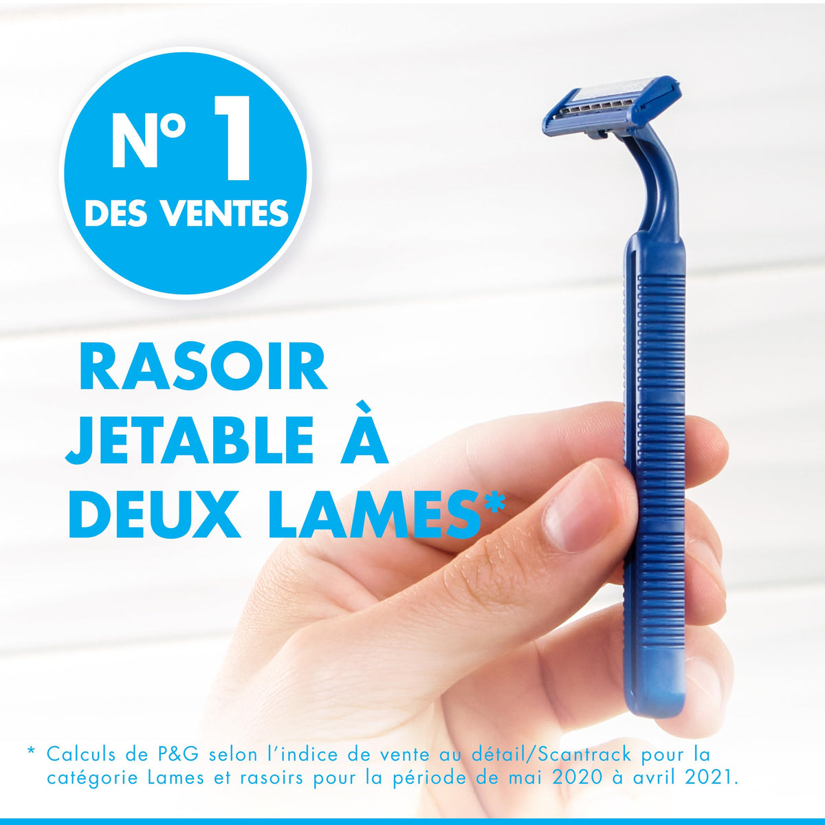 Gillette Sensor2 Men's Disposable Razors, 1 Pack (Count of 18)