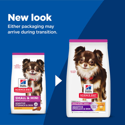 Hills Science Diet Sensitive Stomach & Skin Small-Mini Adult Dry Dog Food