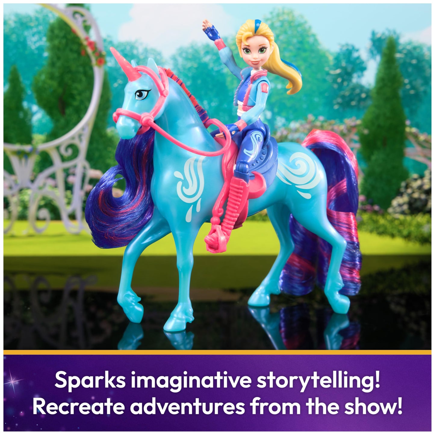 Unicorn Academy, Isabel & River with 2 Accessories & Hair Tool, Dolls & Unicorn Toys for Girls Ages 4 and Up 🍁 All In One Marketplace Canada