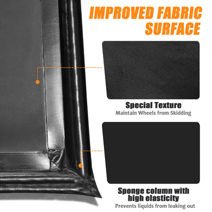 Loninak Garage Floor Mat, 8'6"x20' Garage Containment Mat for Winter Garage Floor Protection Mat for All Seasons Garage Water Barrier Snow Melting Mat Middle Size Car 🍁 All In One Marketplace Canada