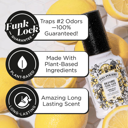 Poo-Pourri Before-You- go Toilet Spray, 4 Oz, Original Citrus