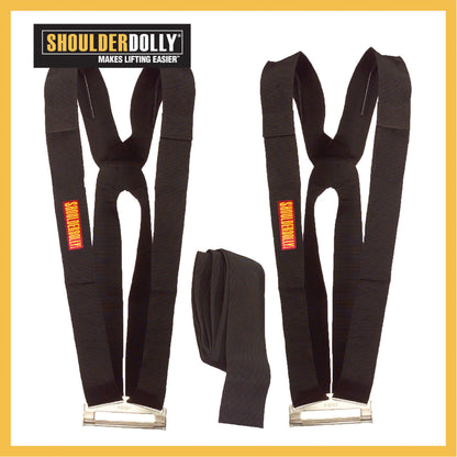 SHOULDER DOLLY Moving Straps - Lifting Strap for 2 Movers - Move, Lift, Carry, And Secure Furniture, Appliances, Heavy, Bulky Objects Safely, Efficiently, More Easily Like The Pros - Essential Moving Supplies - LD1000 🍁 All In One Marketplace Canada