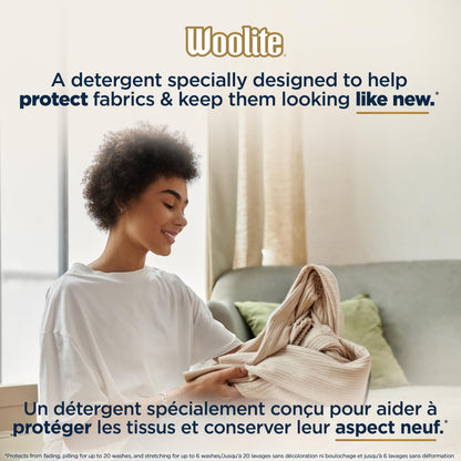 Woolite All Clothes Everyday Colour Safe Laundry Detergent; 2.96 L, 66 Loads; Helps Keep Clothes Looking Like New with Advanced Care & Fabric Guard Complex; Protects from Fading & Pilling Up 20 Washes - Available at All In One Marketplace Canada
