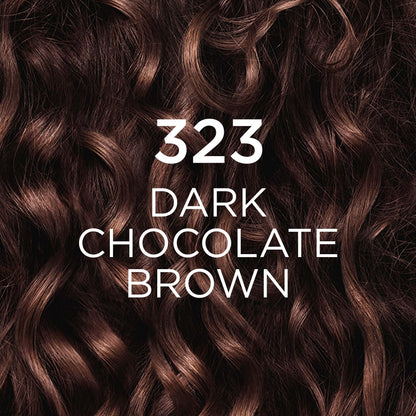 L'Oréal Paris Casting Crème Gloss Hair Dye, 323 Dark Chocolate Brown, Semi permanent Hair Color with Hair Gloss, 1 Kit (Pack of 2) L'Oreal Paris