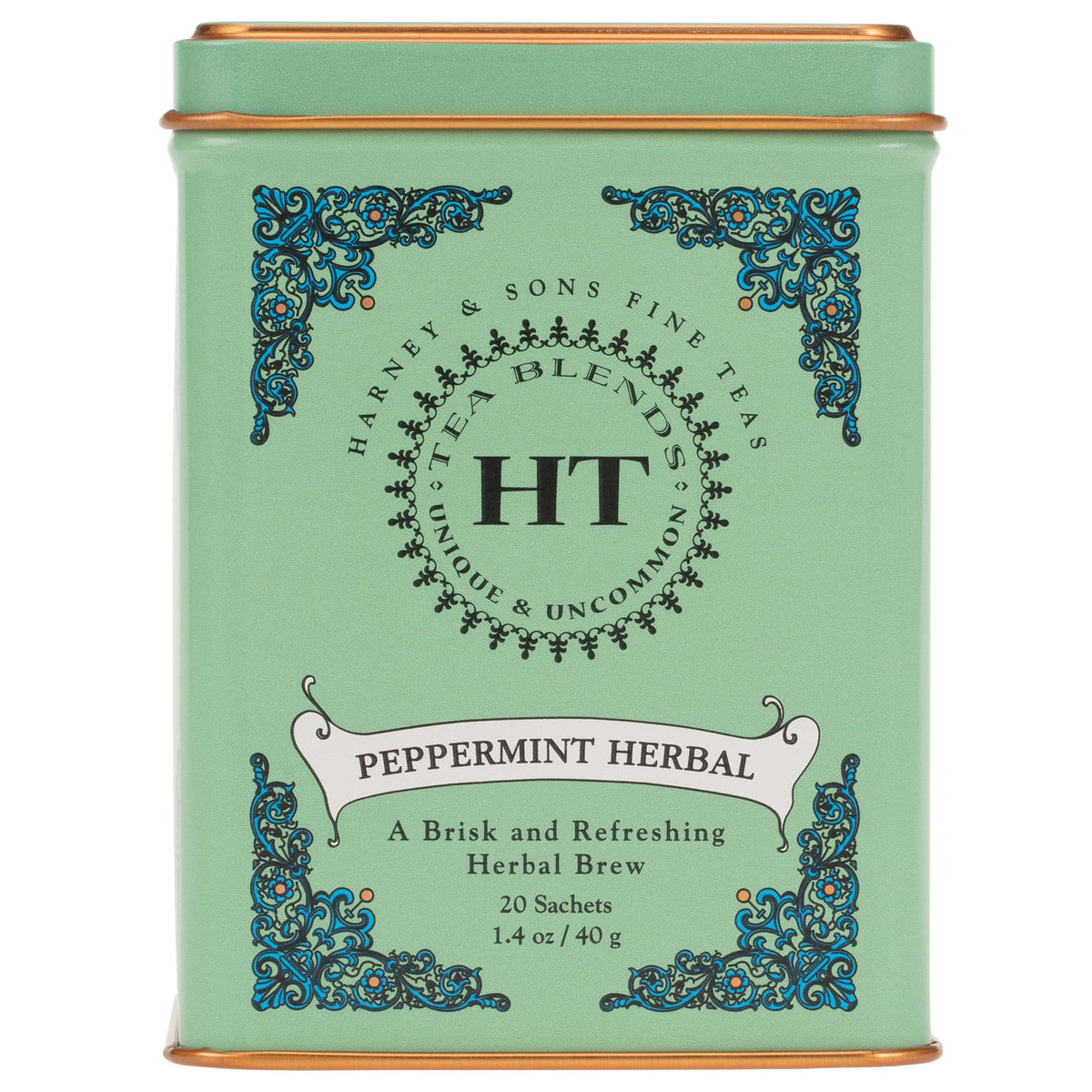 Harney & Sons Peppermint Herbal Tin, 20 Count 🍁 All In One Marketplace Canada