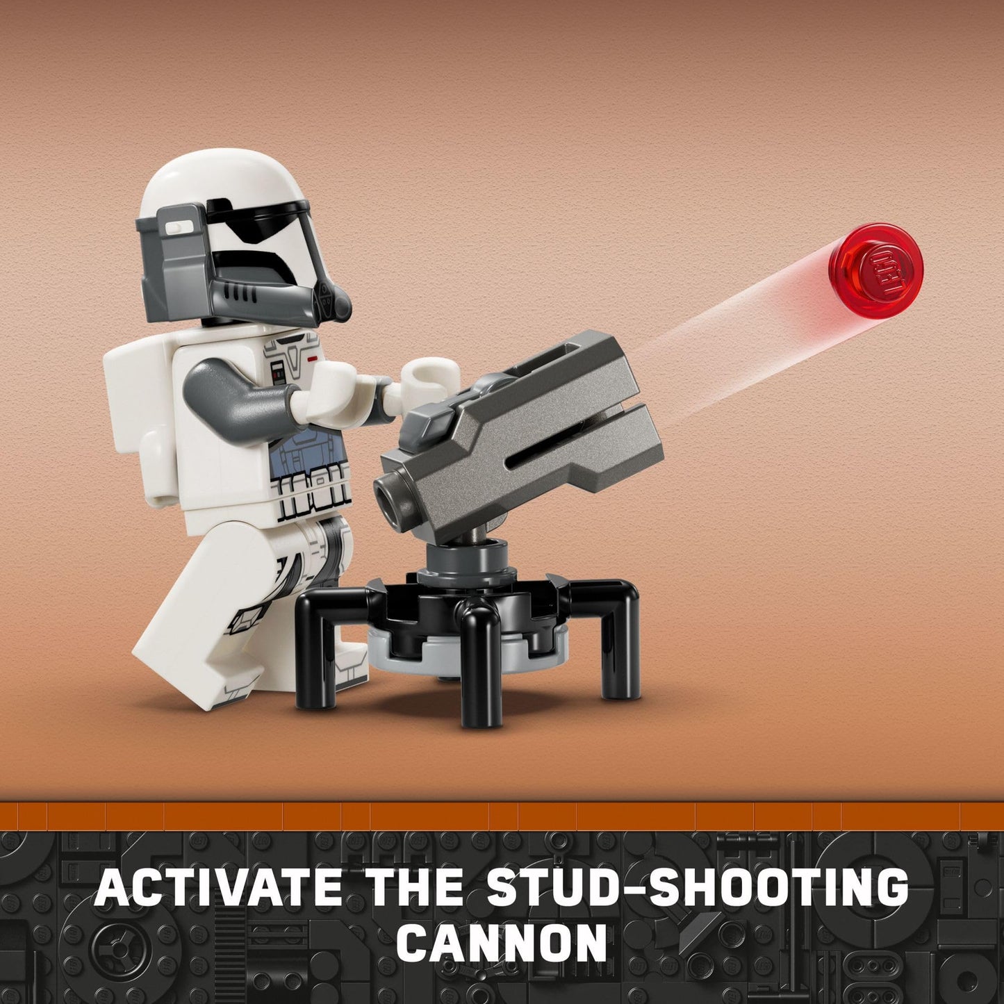LEGO Star Wars: The Mandalorian Ambush on Mandalore Battle Pack, Building Toy with 4 Star Wars Minifigures, Collectible Brick Built Playset, Star Wars Gift Idea for Boys and Girls Ages 6 and Up, 75373 LEGO
