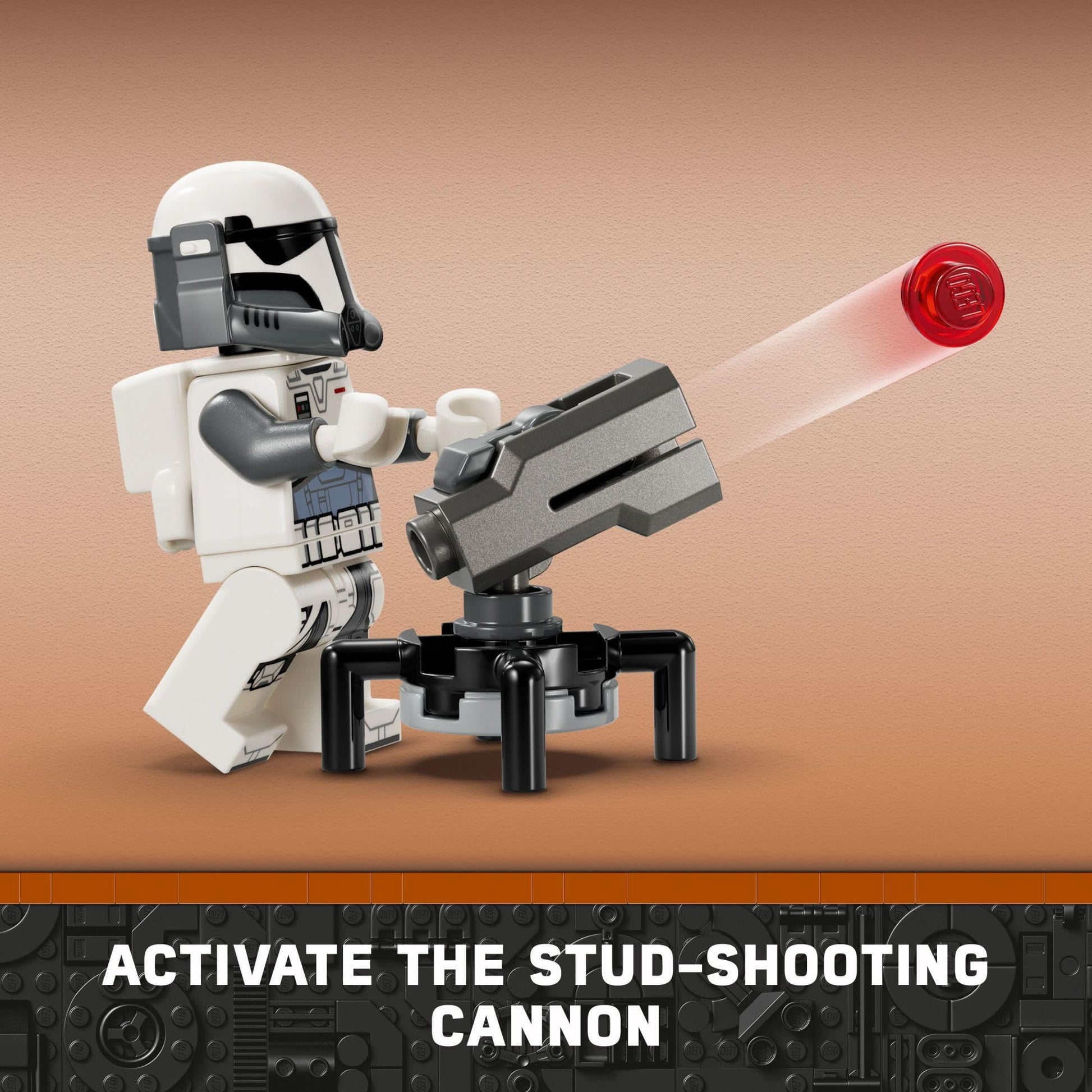 LEGO Star Wars: The Mandalorian Ambush on Mandalore Battle Pack, Building Toy with 4 Star Wars Minifigures, Collectible Brick Built Playset, Star Wars Gift Idea for Boys and Girls Ages 6 and Up, 75373 LEGO