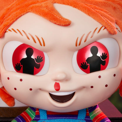 Tiny Nightmares Large Plush Chucky, Collectible Scary Character