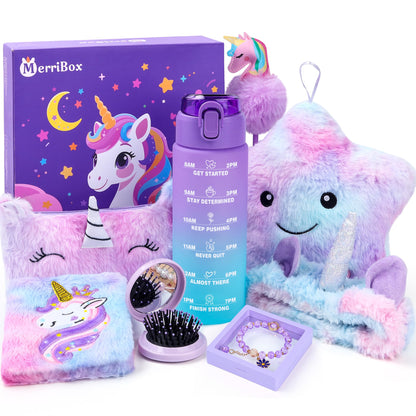 MerriBox Unicorn Gifts for Girls – Unicorn Toys for Girls Age 4 5 6 7 8 9 10 Year Old Girl Gifts, Christmas Birthday Gift for Girl, Daughter, Granddaughter, Niece 🍁 All In One Marketplace Canada