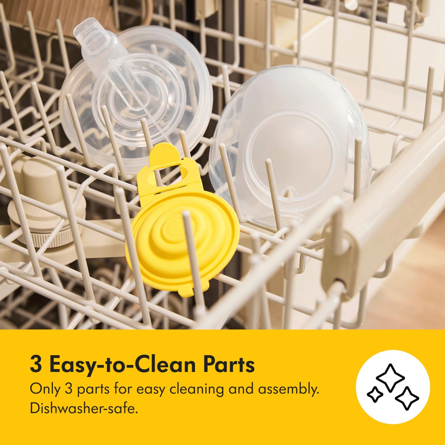 Medela Hands-free Collection Cups, Compatible with Freestyle Flex, Pump in Style with MaxFlow, and Swing Maxi Electric Breast Pumps, 1 set of 2 cups Medela