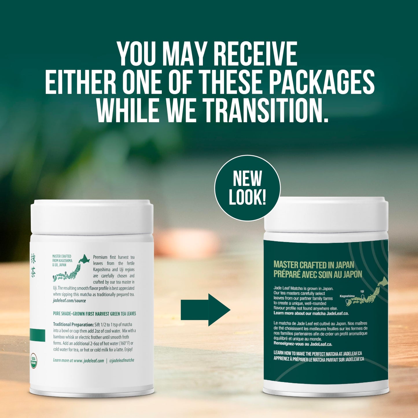 Jade Leaf Matcha Organic Ceremonial Grade Matcha Green Tea Powder - 100% Pure Japanese First Harvest Green Tea for Ceremonies, Usucha, Lattes 100g Tin (Pack of 1)