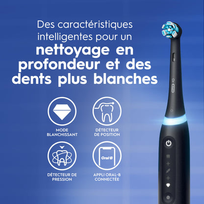Oral-B iO Series 5 Limited Electric Toothbrush with (3) Brush Head, Rechargeable, Black Oral-B