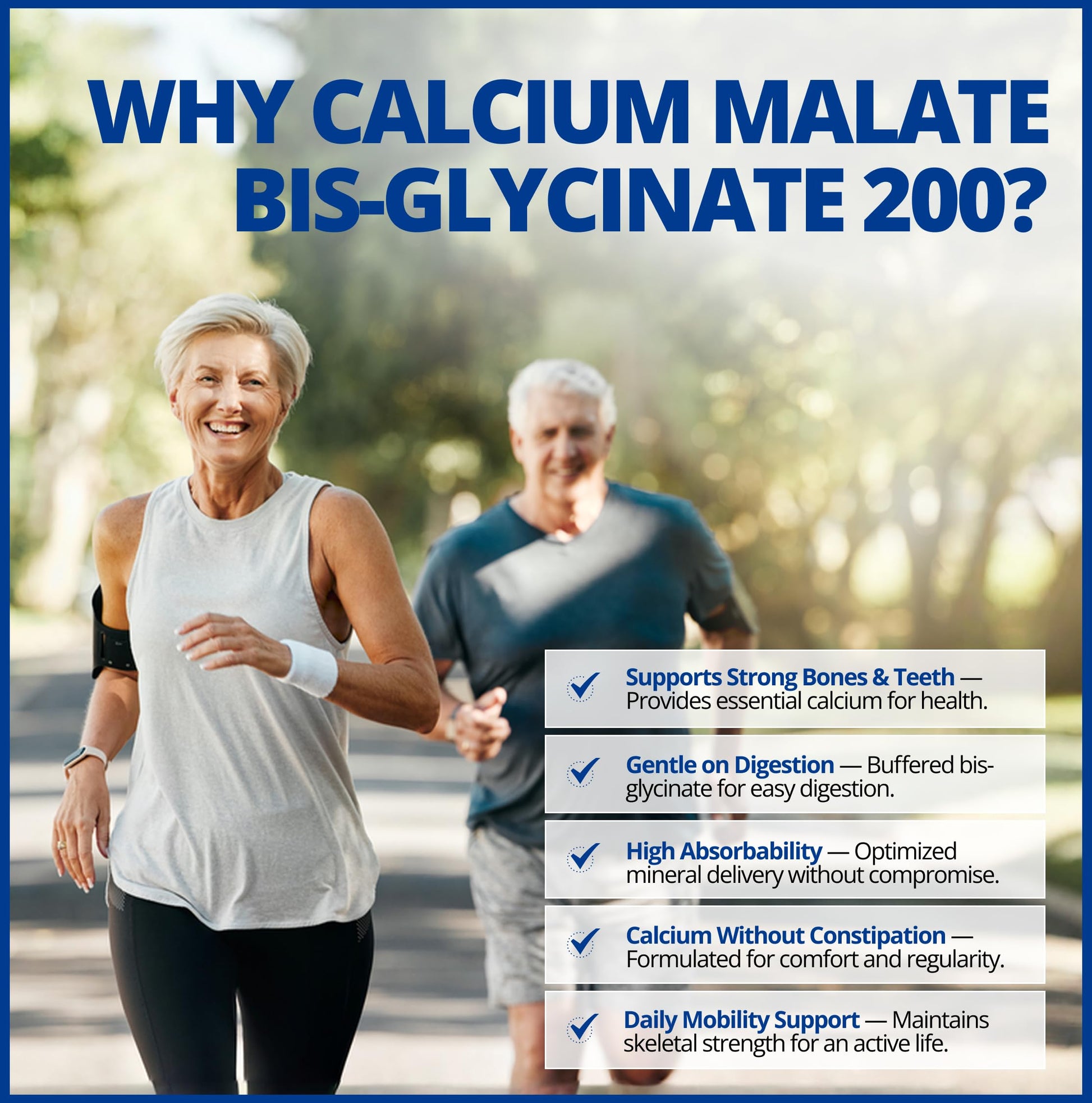 CanPrev Calcium Malate Bis-Glycinate Supplement, 120 Capsules 120-Day Supply - Therapeutic 200mg Elemental - Ideal for Healthy Bones, Teeth, Muscle Cramps and Promote Relaxation - Vegan and Non-GMO - Available at All In One Marketplace Canada