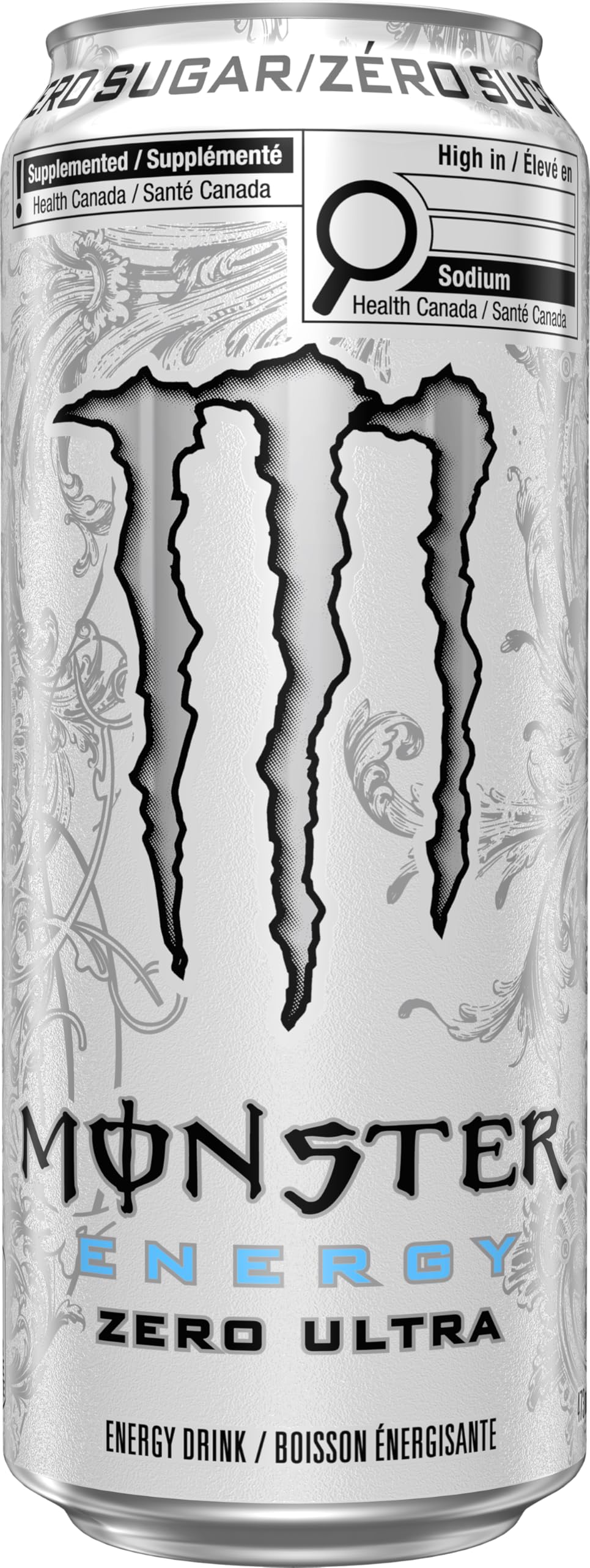 Monster Energy, Zero Ultra, 473mL Cans, Pack of 12