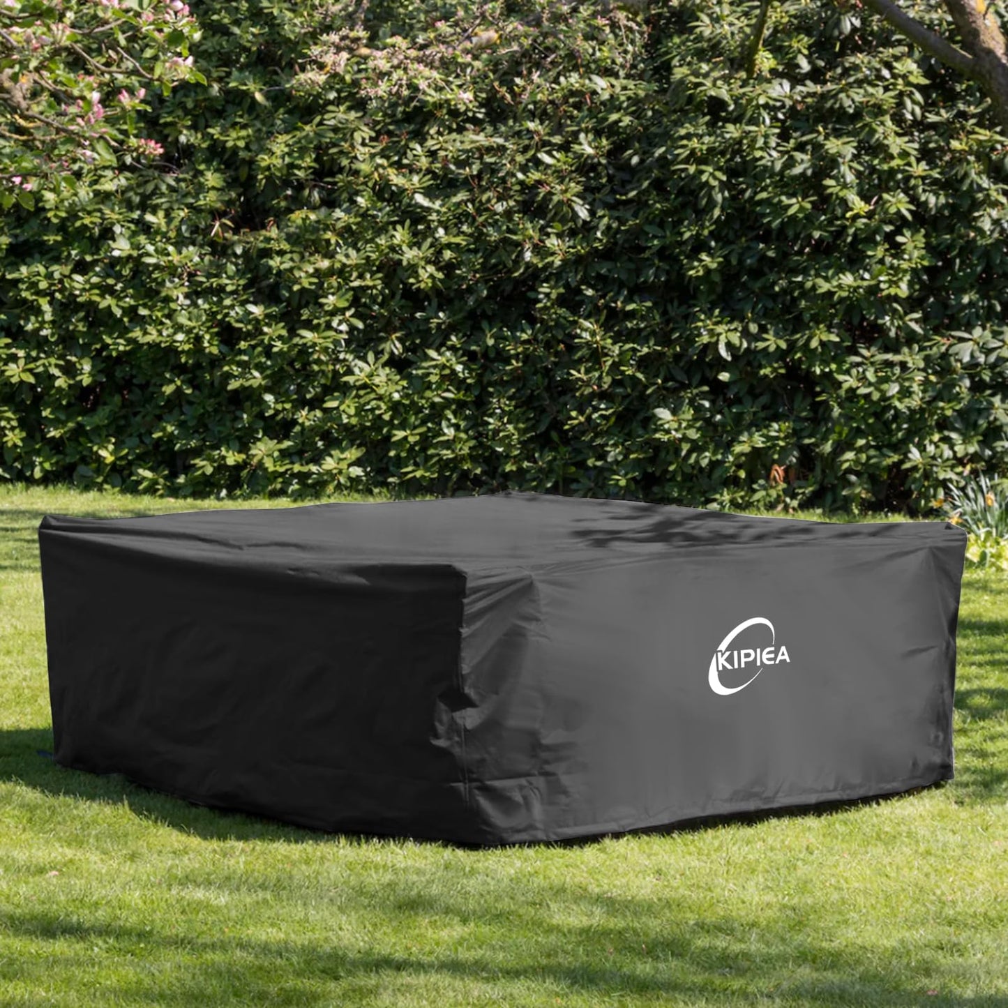 Kipiea Rectangular Patio Furniture Cover, Outdoor Table Chair Set Covers, Waterproof&Anti-UV General Seat Cover,98" L x 98" W x 28" H