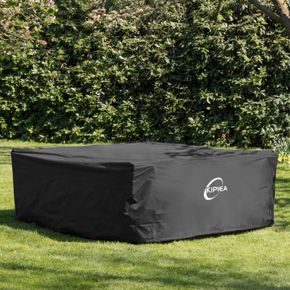 Kipiea Rectangular Patio Furniture Cover, Outdoor Table Chair Set Covers, Waterproof&Anti-UV General Seat Cover,98" L x 98" W x 28" H