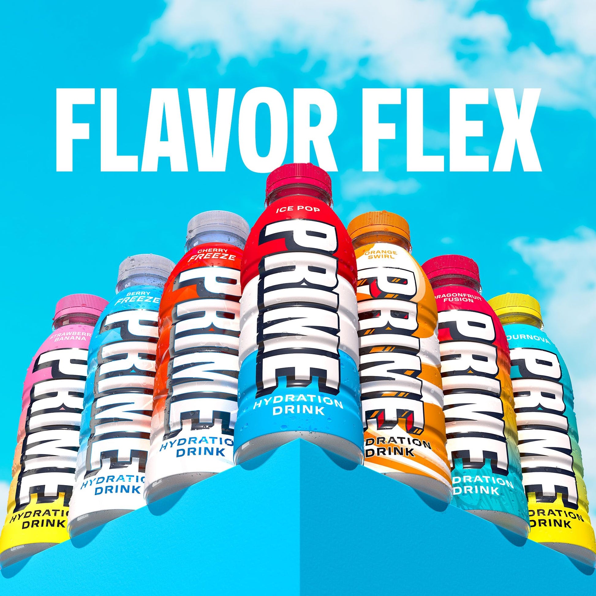 PRIME Hydration CHERRY FREEZE | Sports Drinks | Electrolyte Enhanced | B Vitamins | Antioxidants | 2g of Sugar | 500 mL | 12 Pack PRIME HYDRATION