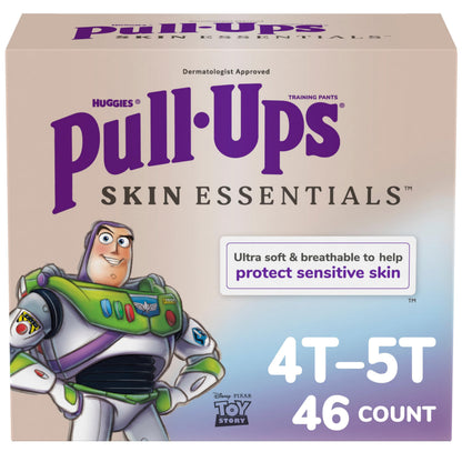 Pull-Ups Boys' Skin Essentials Potty Training Pants, 4T-5T, 46 Count 🍁 All In One Marketplace Canada