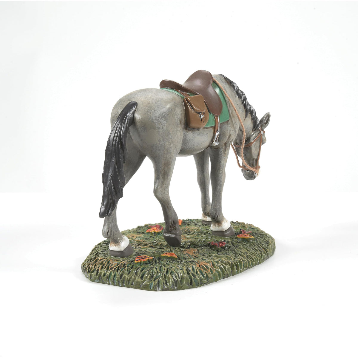 Department 56 Snow Village Halloween Accessories Gunpowder the Horse Figurine, 3.2 Inch, Multicolor