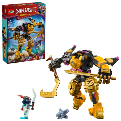 LEGO NINJAGO Arin’s Spinjitzu Battle Mech Building Toy - Ninja Building Set for Kids, Ages 7+ - with Arin, Baby Ryu, & Villain Minifigures - Gift Idea for Boys, Girls, & Dragons Rising Fans - 71839 LEGO