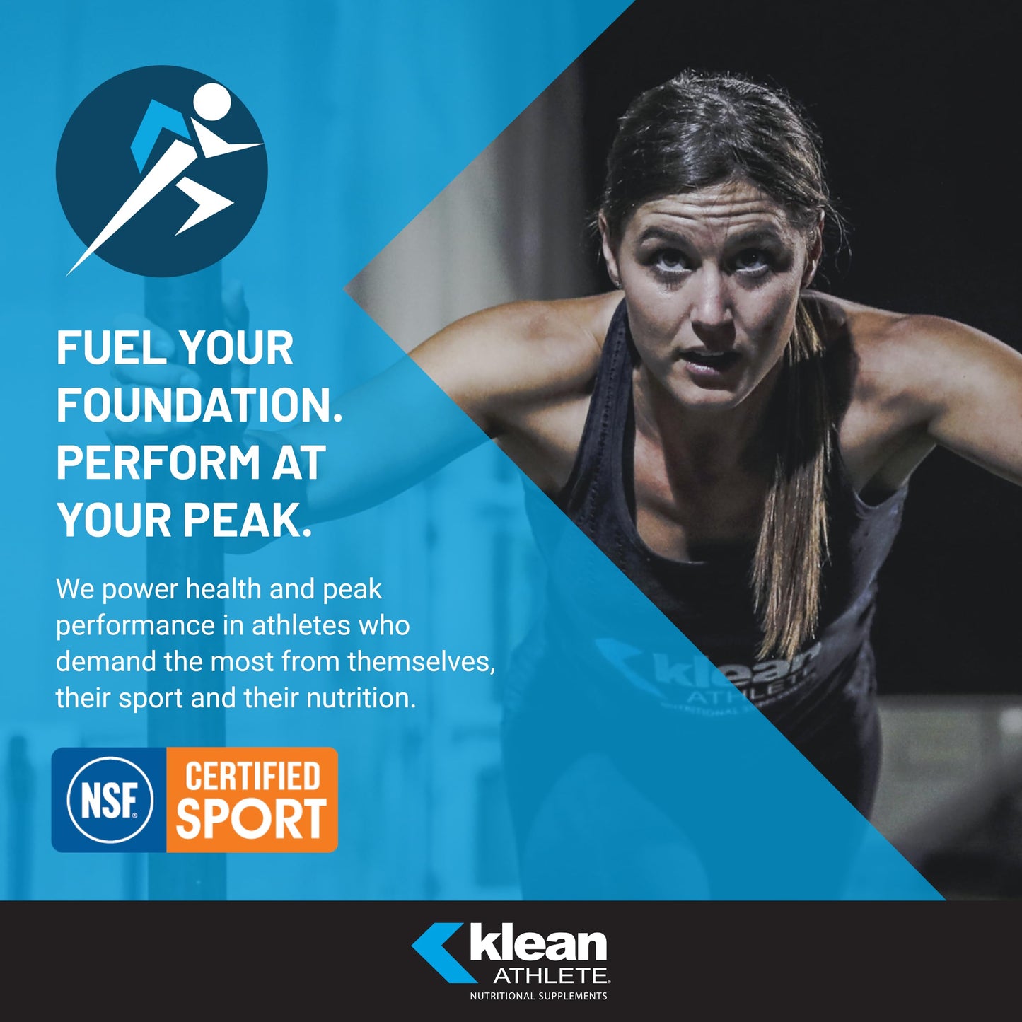 Klean Athlete - Klean Creatine - Supports Muscle Strength and Performance* - NSF Certified for Sport - 315 Grams Powder - Available at All In One Marketplace Canada