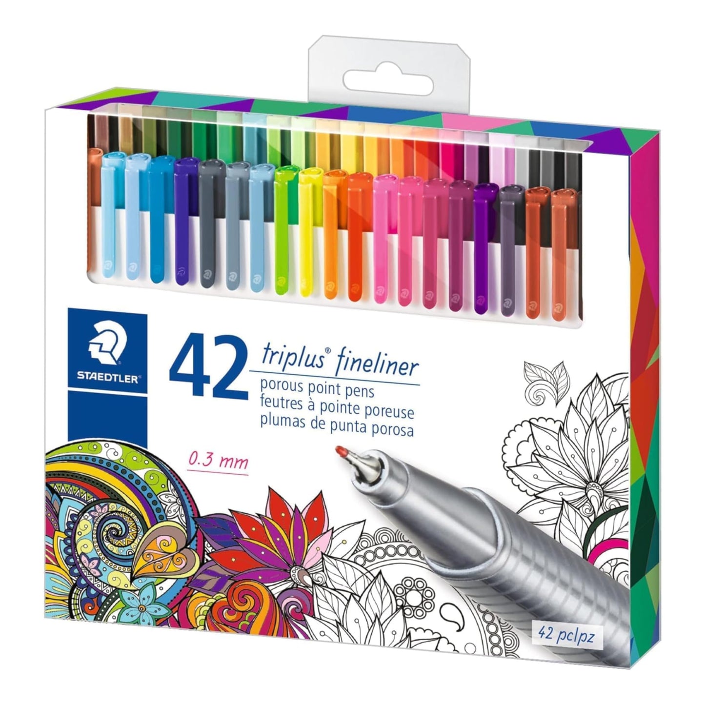 Fineliner triplus 42pcs Staedtler