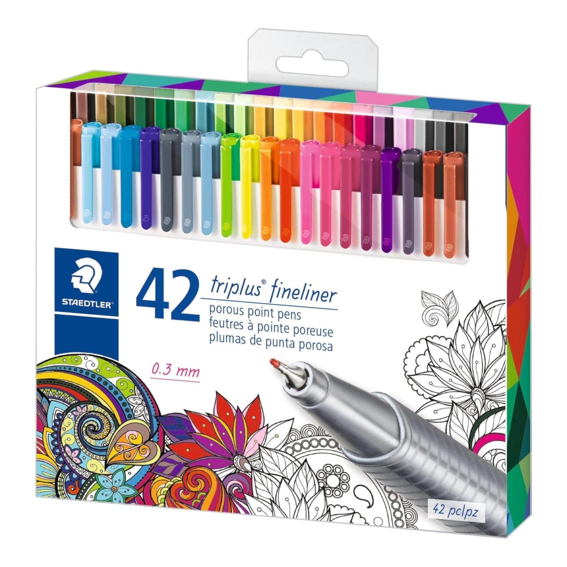 Fineliner triplus 42pcs Staedtler
