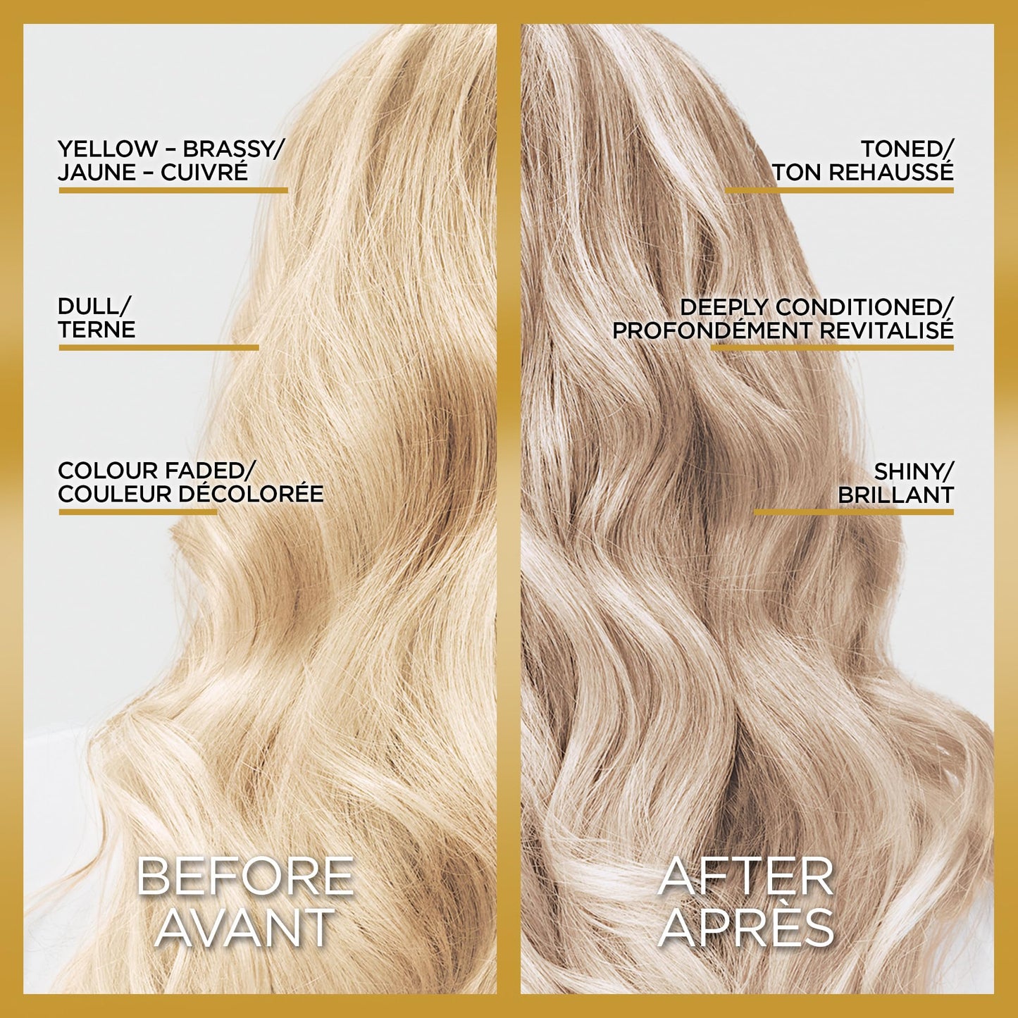 L'Oreal Paris Le Color Gloss One Step Toning Hair Gloss Treatment, Platinum Pearl, Enhance Your Shine with this Semi Permanent Hair color, 1 Kit 🍁 All In One Marketplace Canada
